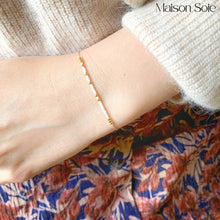 Load image into Gallery viewer, 'Bestie' Morse Code Bead Bracelet being worn