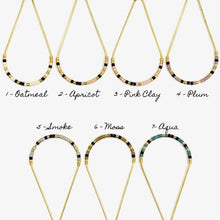 Load image into Gallery viewer, The Colour Options available for our 'Custom Made' Morse Code Earrings