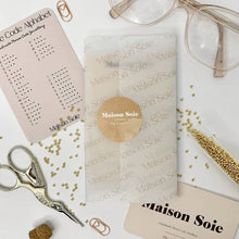 Load image into Gallery viewer, Example of packaging for our 'Get Well Soon' Morse Code Bracelet